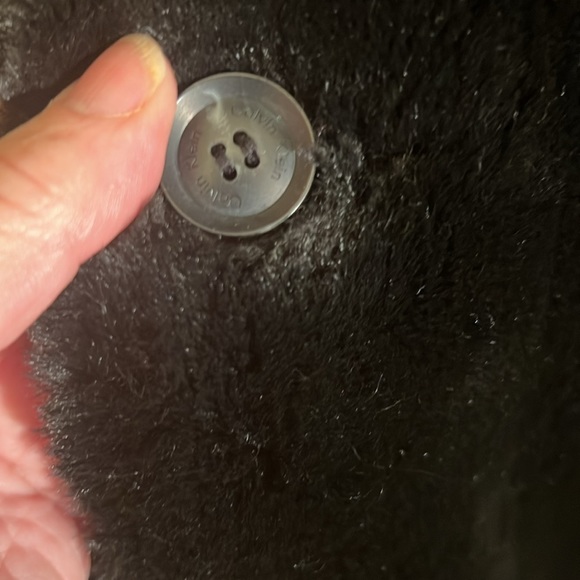 Calvin Klein cozy reversible faux fur winter coat women’s size large - Picture 3 of 11